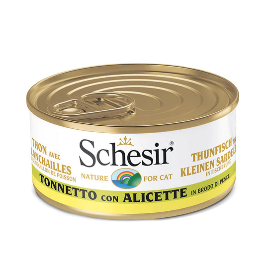 Schesir Tonnetto Con Alicette In Brodo 70 G