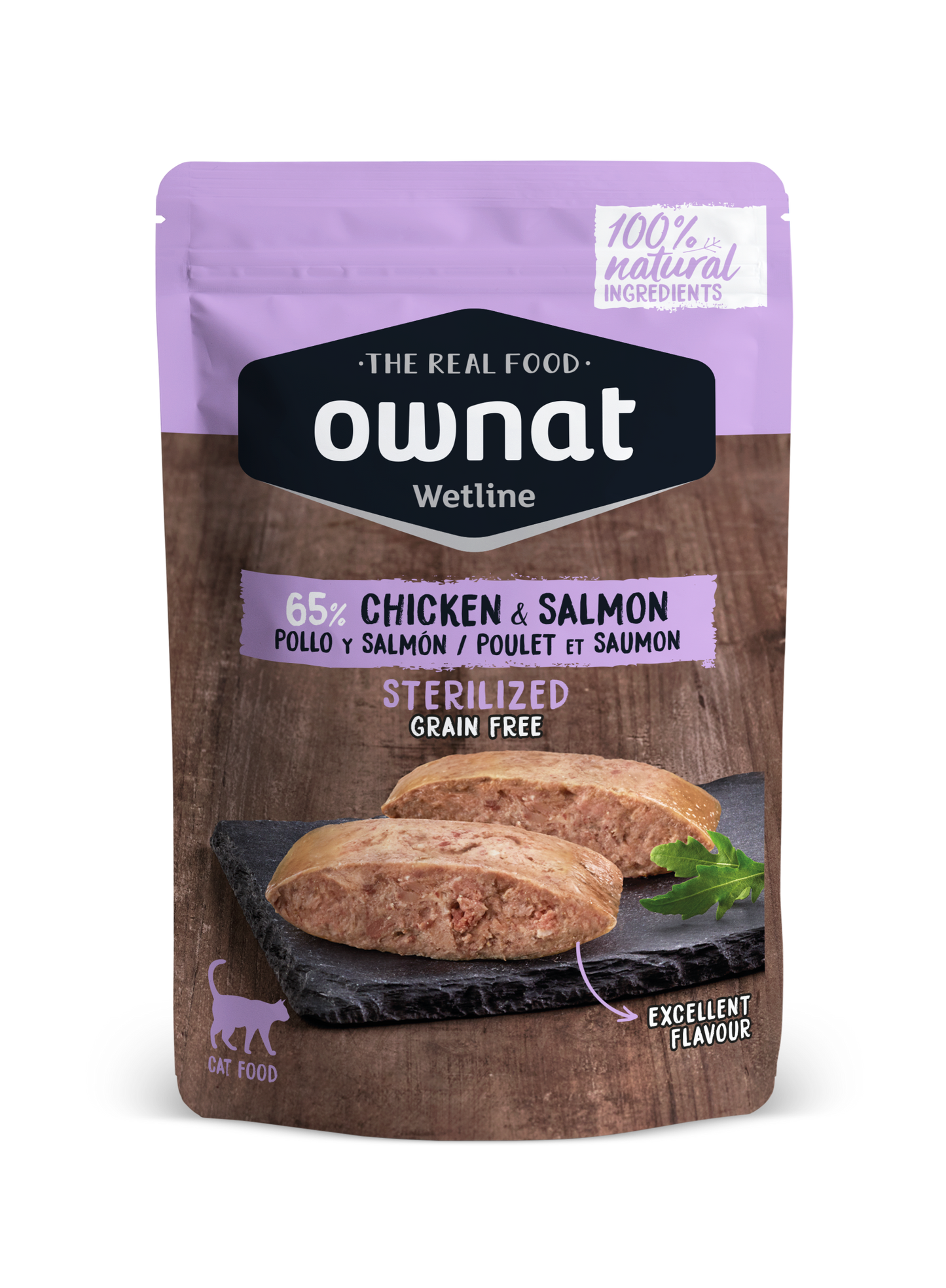 Ownat Wetline Sterilized Chicken & Salmon