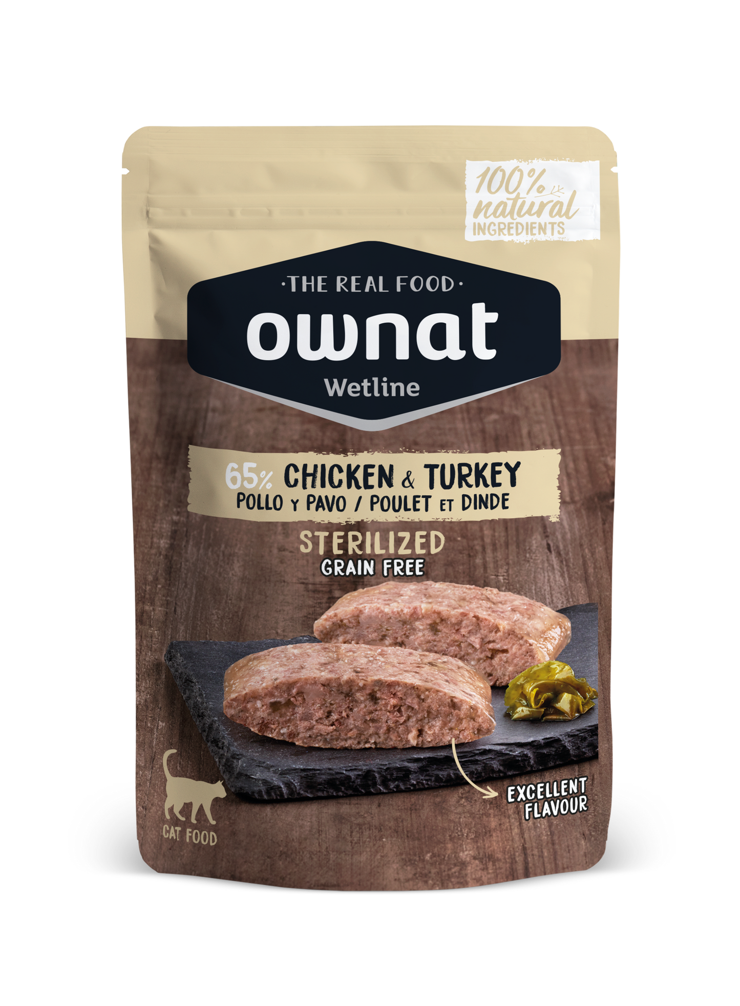 Ownat Wetline Sterilized Chicken & Turkey