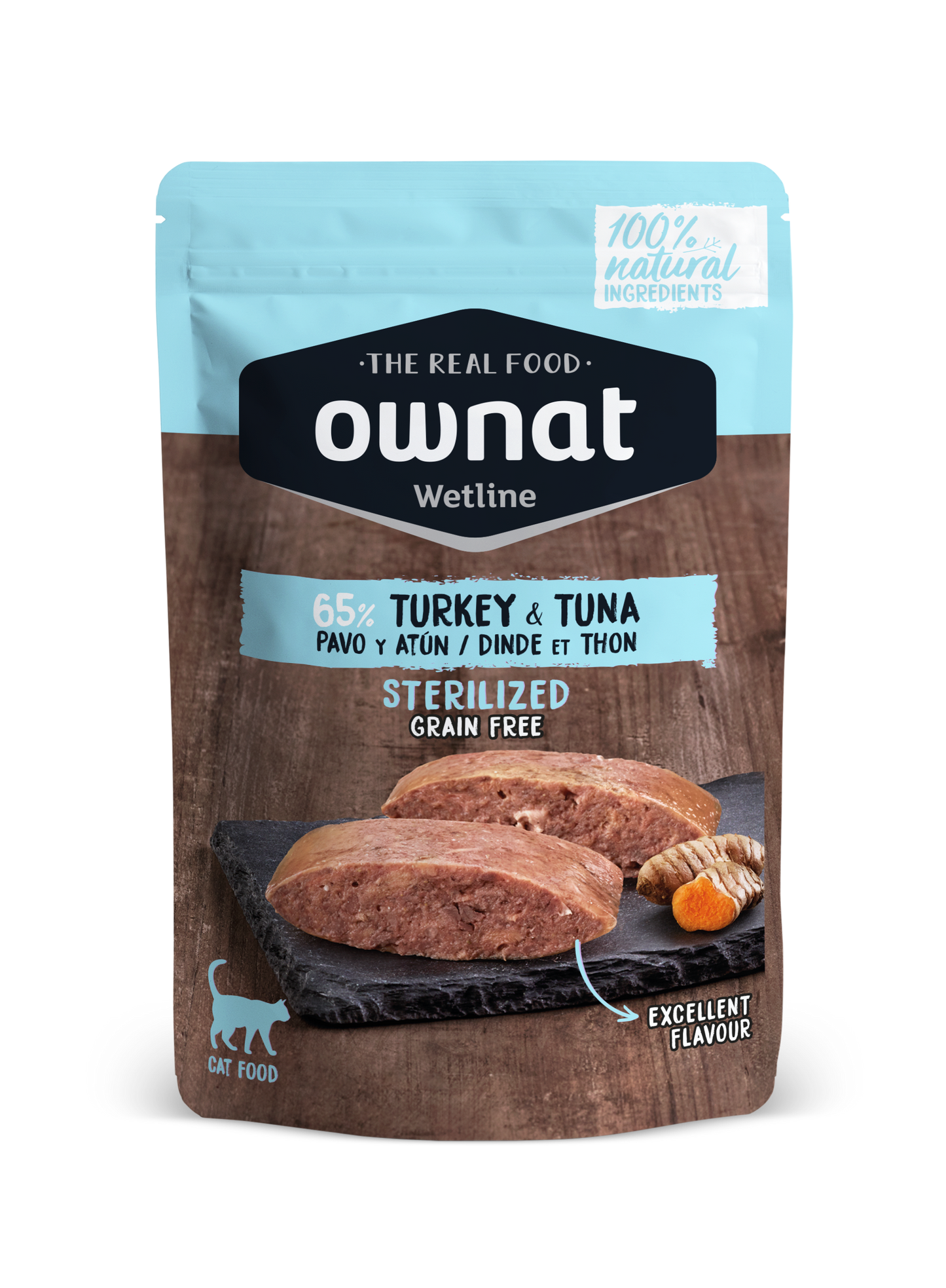 Ownat Wetline Sterilized Turkey & Tuna