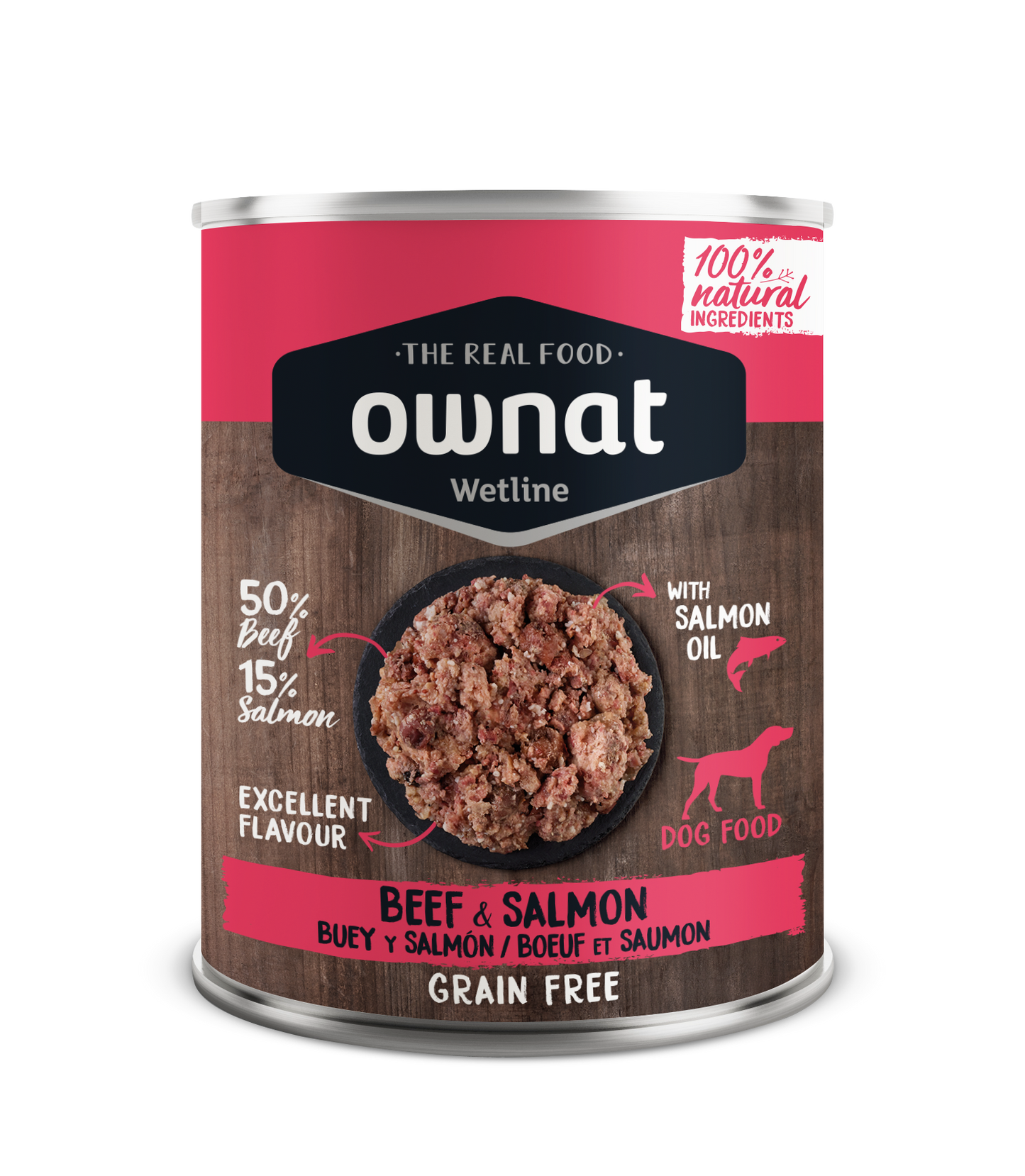 Ownat Wetline Beef & Salmon