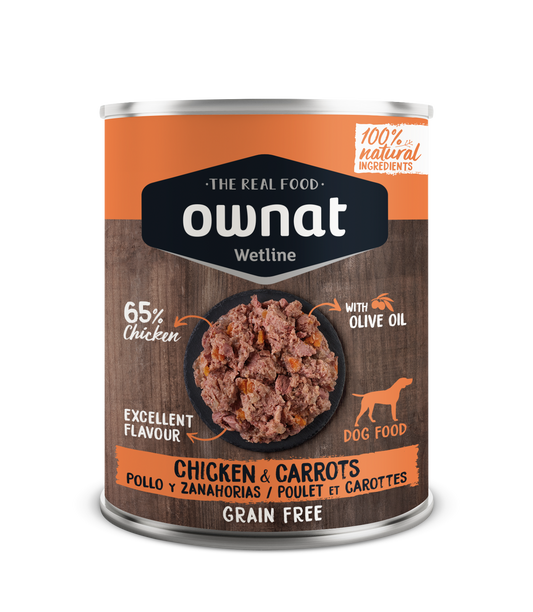 Ownat Wetline Chicken & Carrots