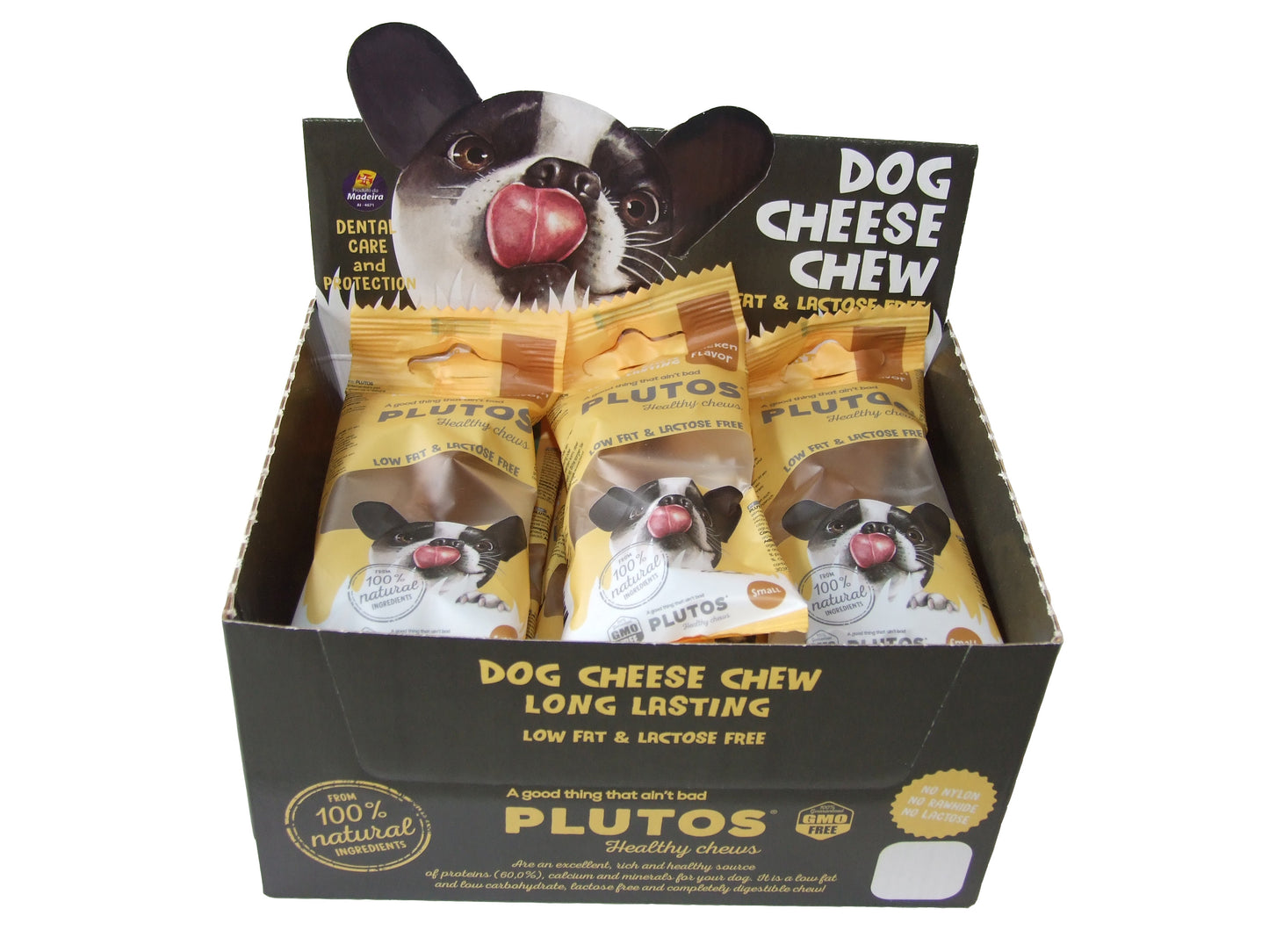 Plutos Osso da Masticare Per Cani Pollo & Formaggio