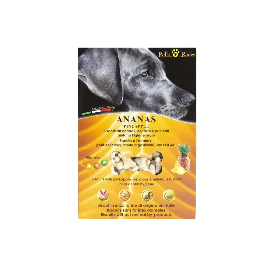 RollsRocky Micros Ananas Biscotti Per Cani 300 g