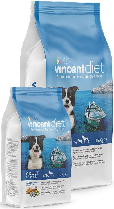 Vincent Diet Adult Con Pesce Azzurro