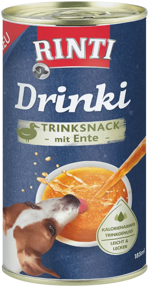 Rinti Drinki Snack Da Bere Per Cani Gusto Anatra E Pollo 185ml
