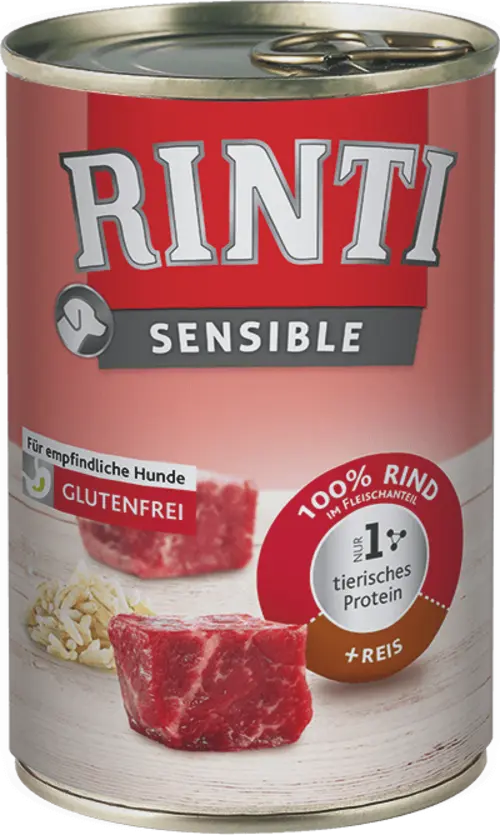 Rinti Umido Cane Sensible Manzo E Riso 400 g
