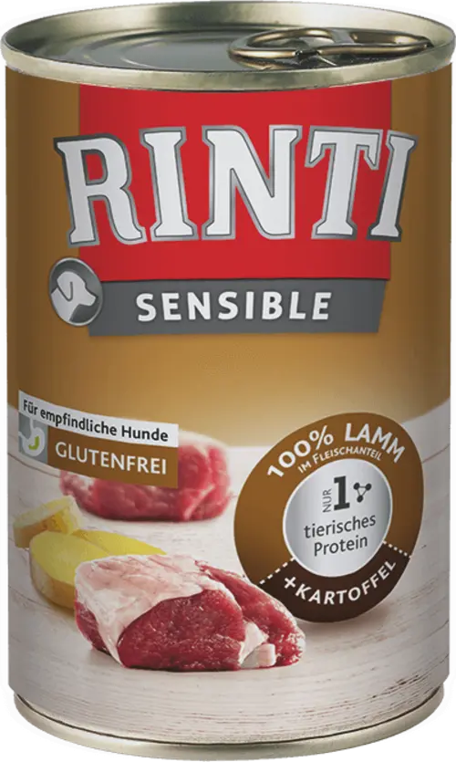 Rinti Umido Cane Sensible Agnello E Patate 400 g
