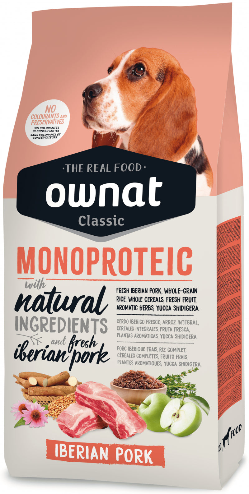 Ownat Classic Dog Monoproteic Iberian Pork