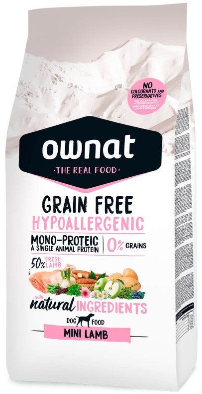 Ownat Grain Free Hypoallergenic Mini Lamb