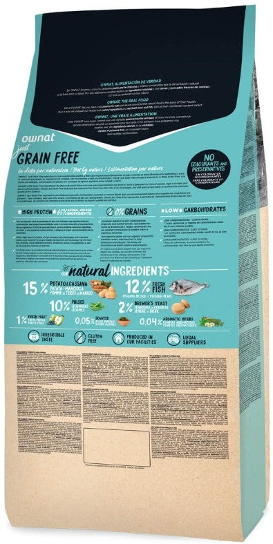 Ownat Just Grain Free Sterilized Fish