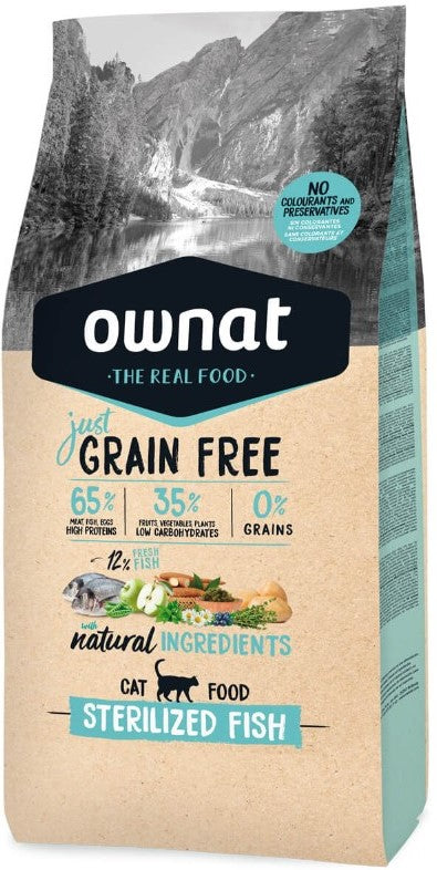 Ownat Just Grain Free Sterilized Fish