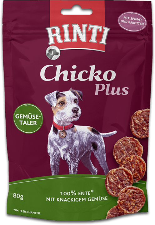 Rinti Chicko Plus Verdure E Anatra 80 g